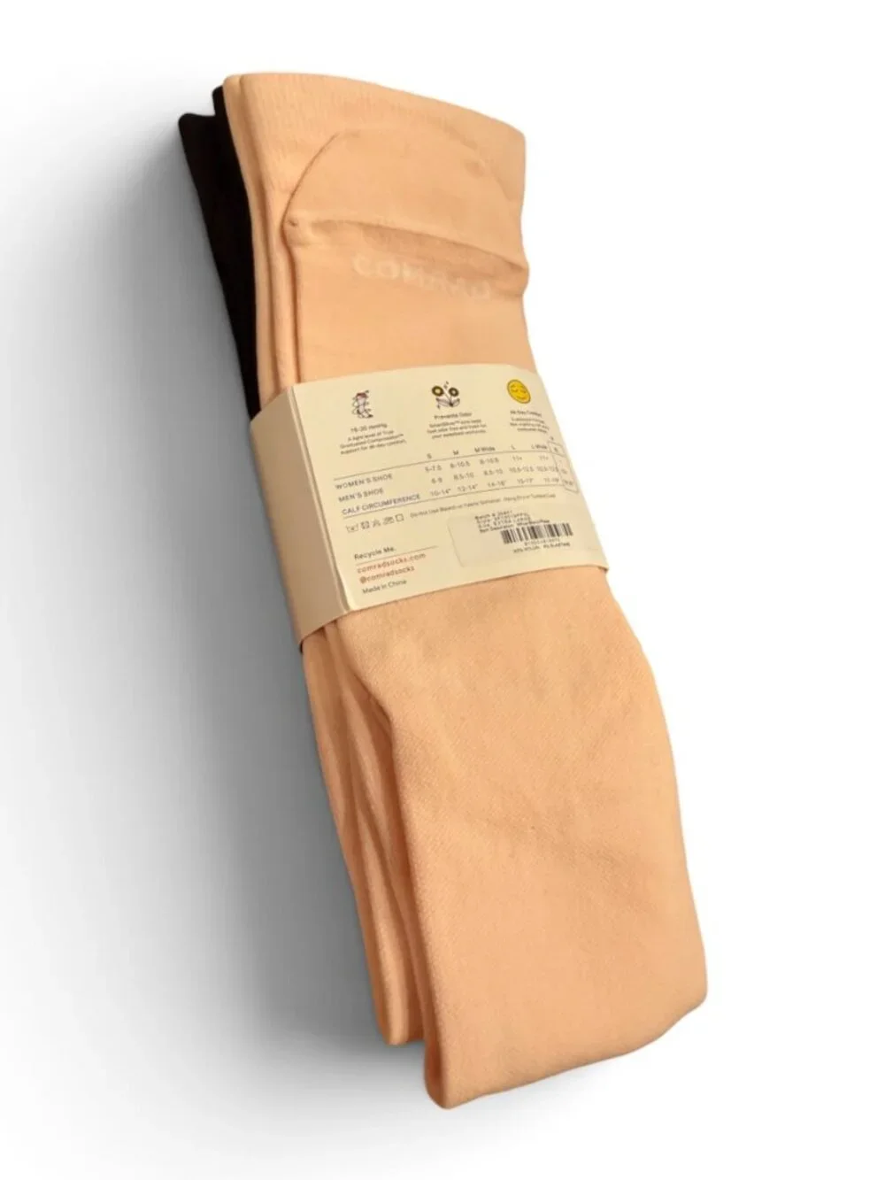 COMRAD Knee High Men's/Women's Compression Socks (Set of 3) - NEW
